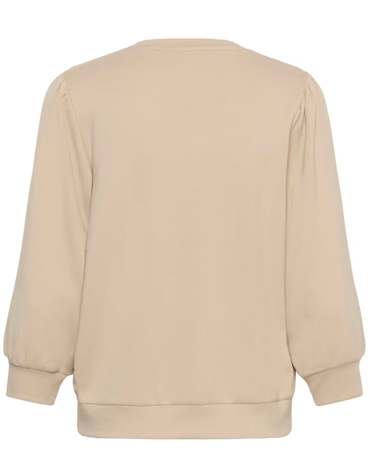 Kaffe KAnnie Sweatshirt Feather Grey