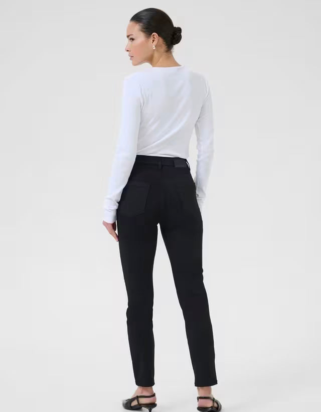 Kaffe KAwillow HW Slim Fit Jeans Deep Black