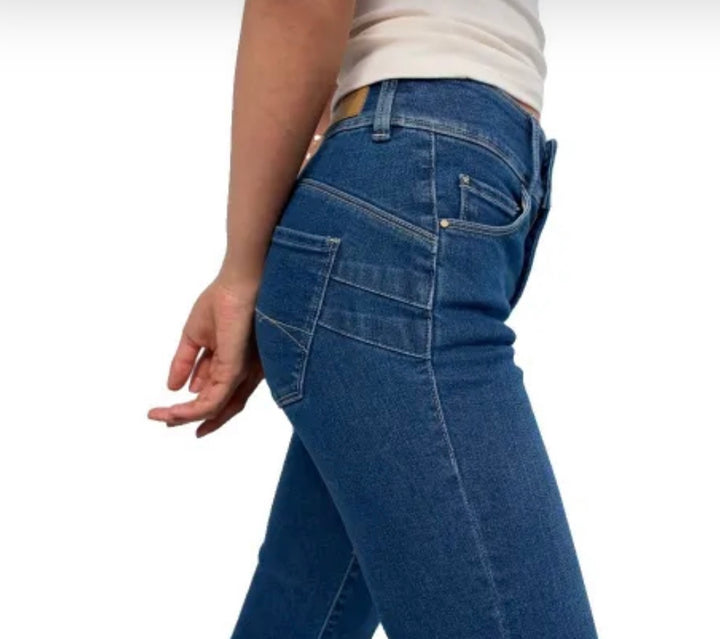Salsa Secret Push In Medium Denim Jeans | 21011917