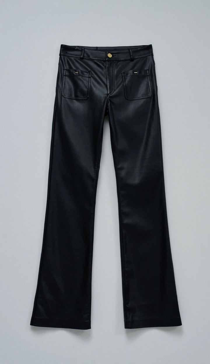 Salsa Destiny Push Up Bootcut Leather Effect Trouser