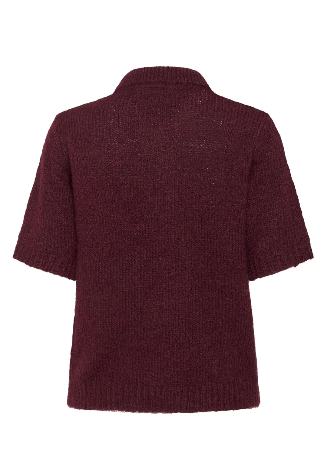 Kaffe KAemilie Polo Pullover Windsor Wine