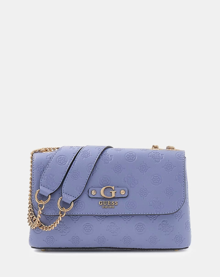 Guess Dita Grey Blue Crossbody Bag