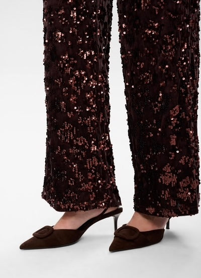 Numph Nukimsi Pants Black Coffee