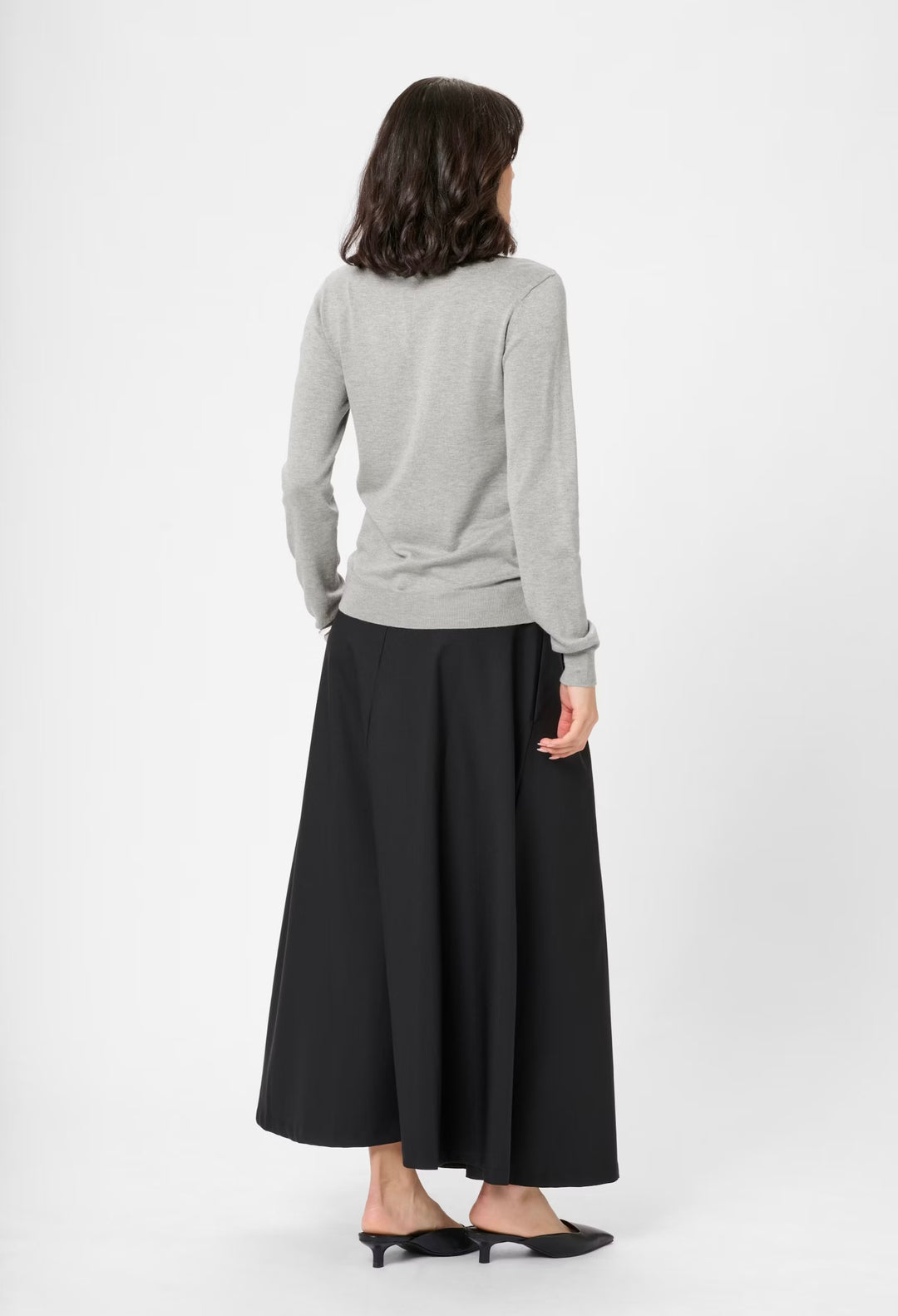 Kaffe KAjada Pullover Grey Melange