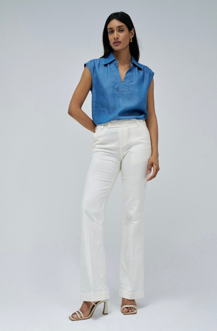 Salsa Denim Gold Chain Top