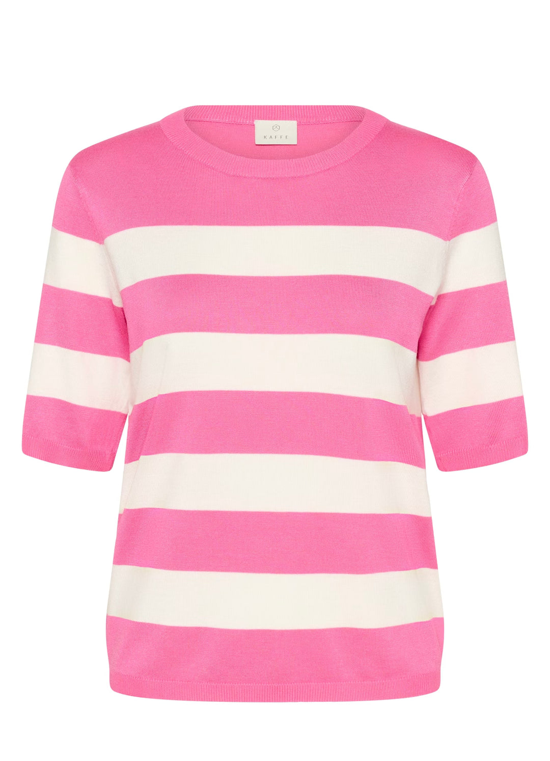 Kaffe KAlizza Striped Knit Pink P. W. Chalk