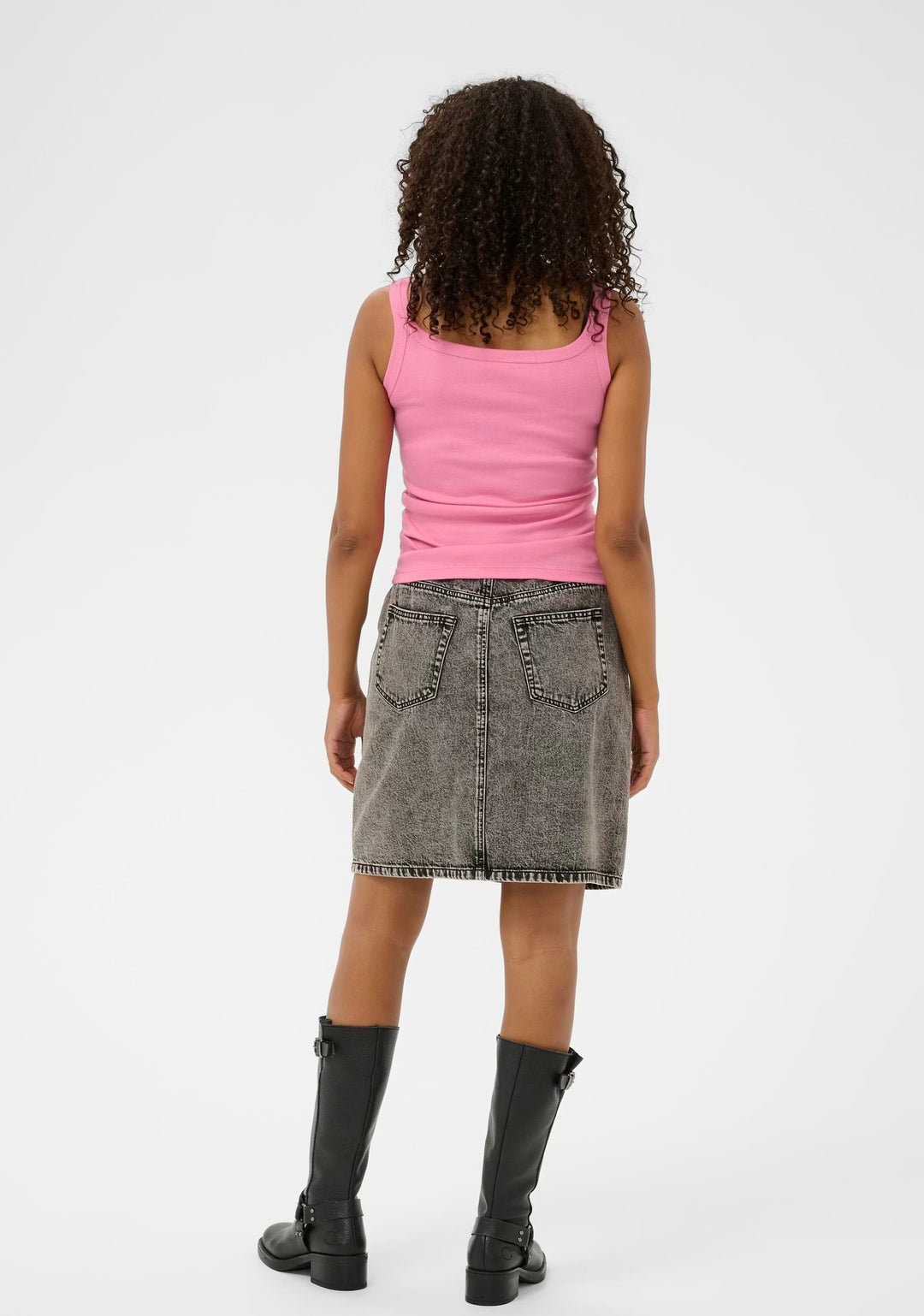 Kaffe KAcarna Tank Top Pink Power