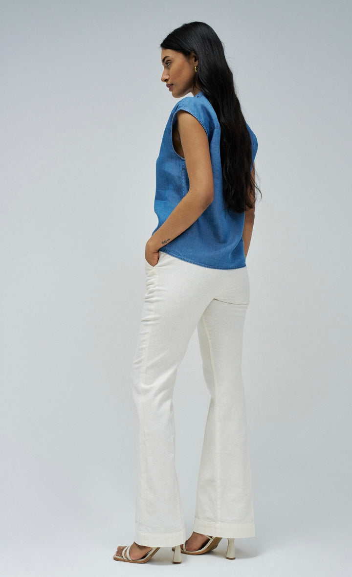 Salsa Denim Gold Chain Top