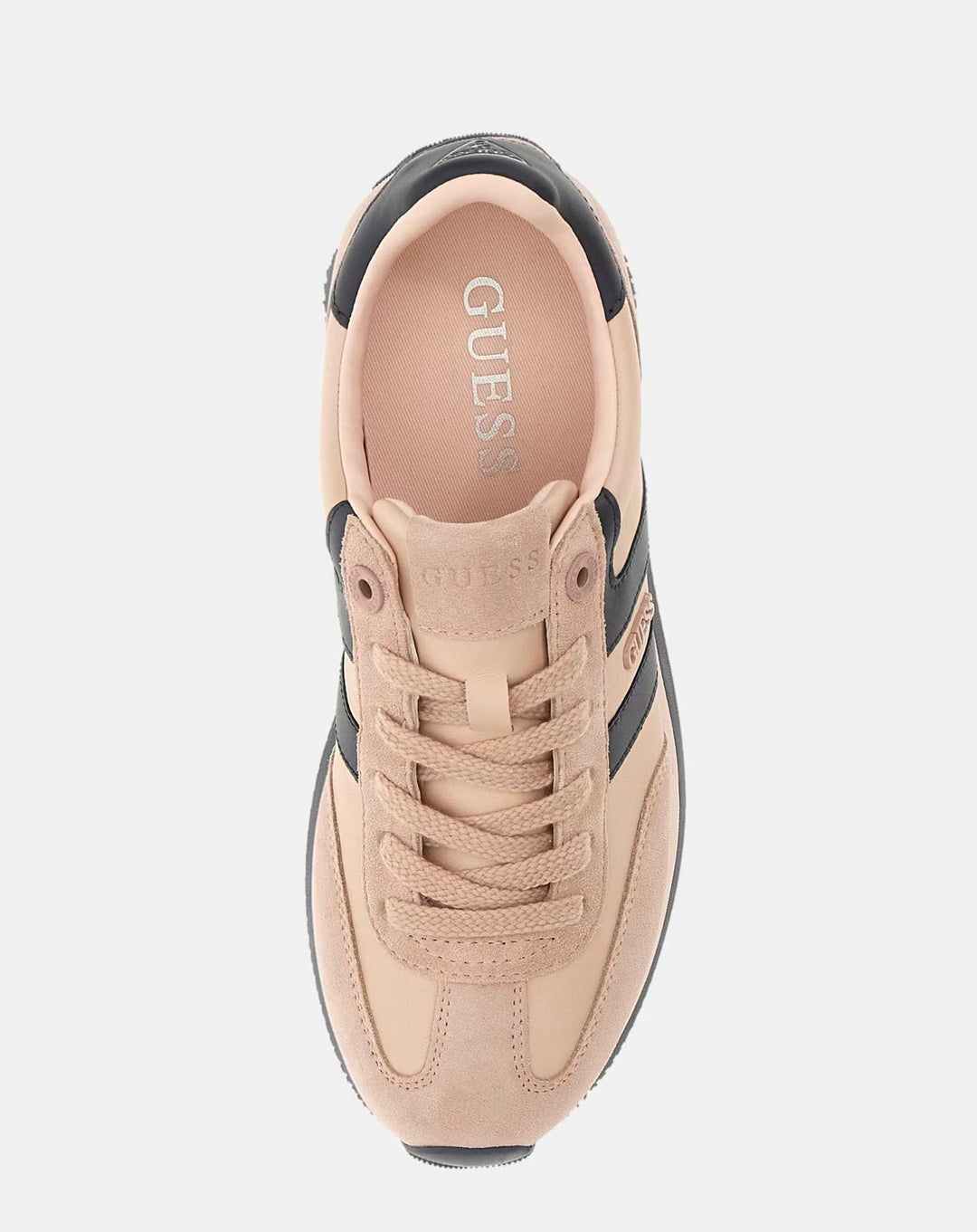 Guess Saphia Suede Pale Pink Sneaker