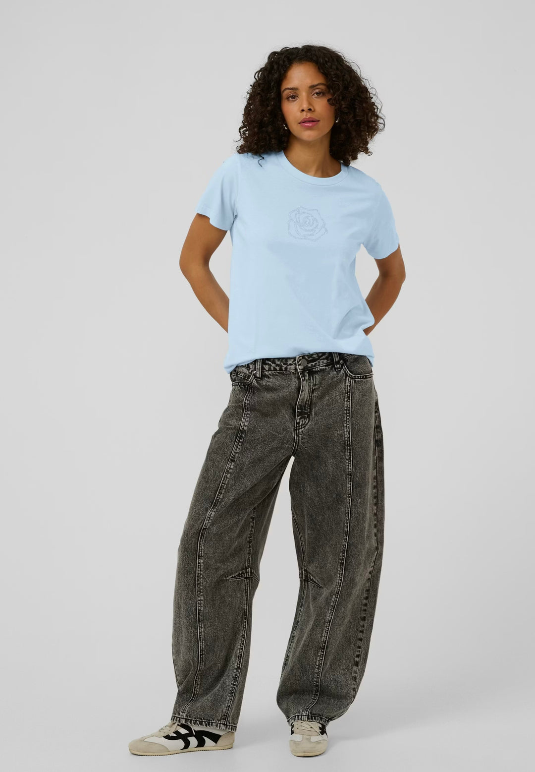 Kaffe Kajean T-shirt Powder Blue