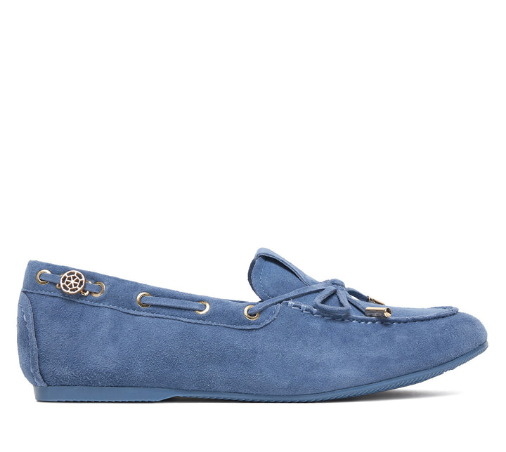 Guess Sue14 Aisha Blue Moccasin