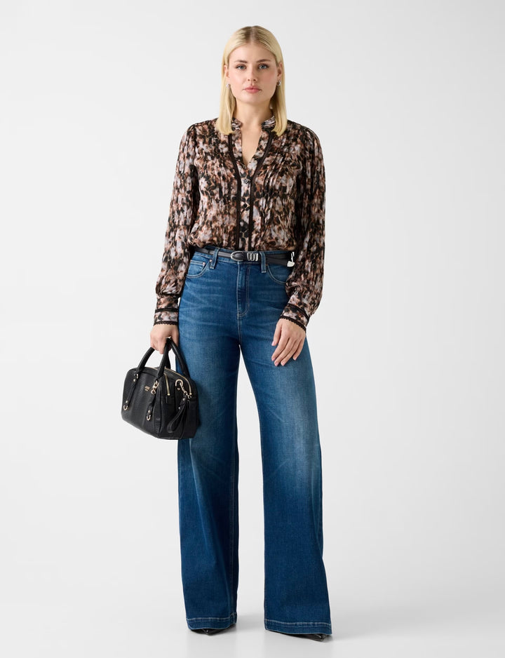 Guess New Josette Leopard Blouse