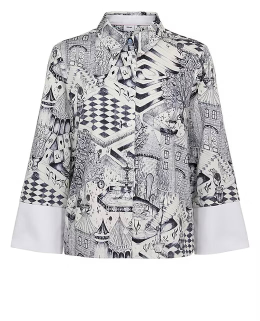 Numph Nugardenla Shirt Cloud Dancer