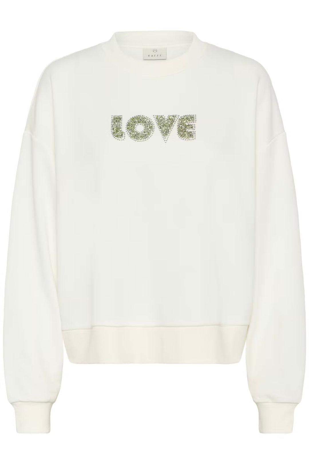 Kaffe KAlila Sweatshirt Chalk/White