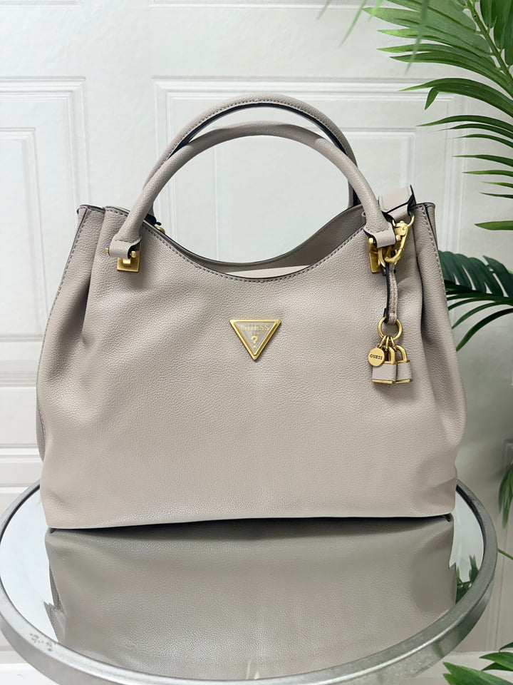 Guess Cosette Taupe Carryall Bag