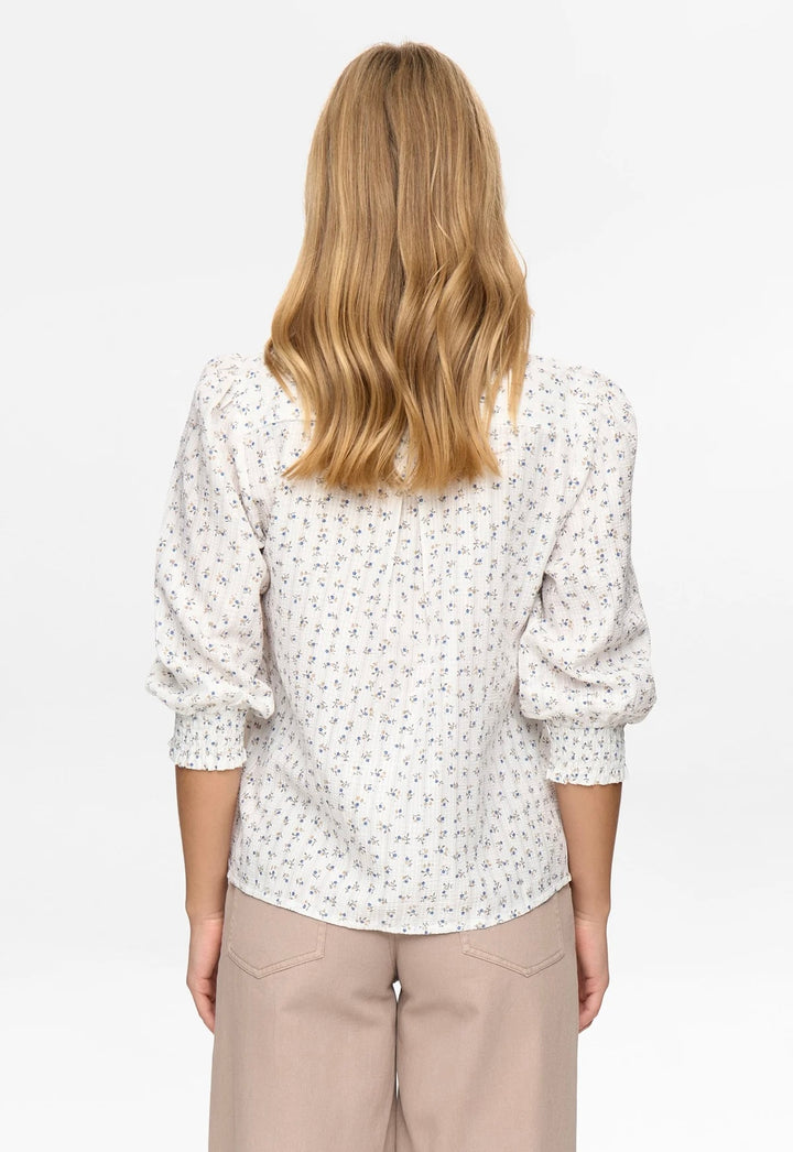 Numph Nufenja Shirt Grey Blue