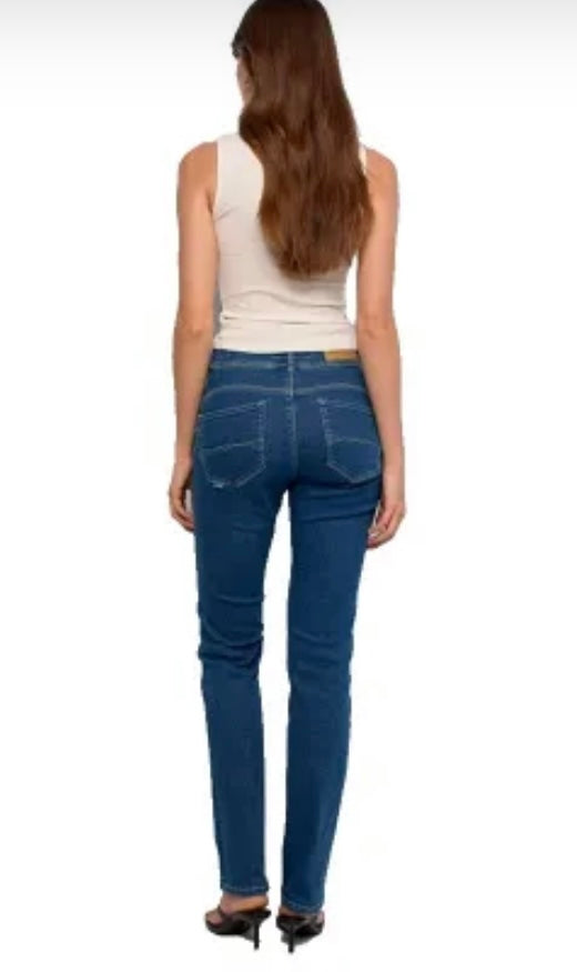 Salsa Secret Push In Medium Denim Jeans | 21011917