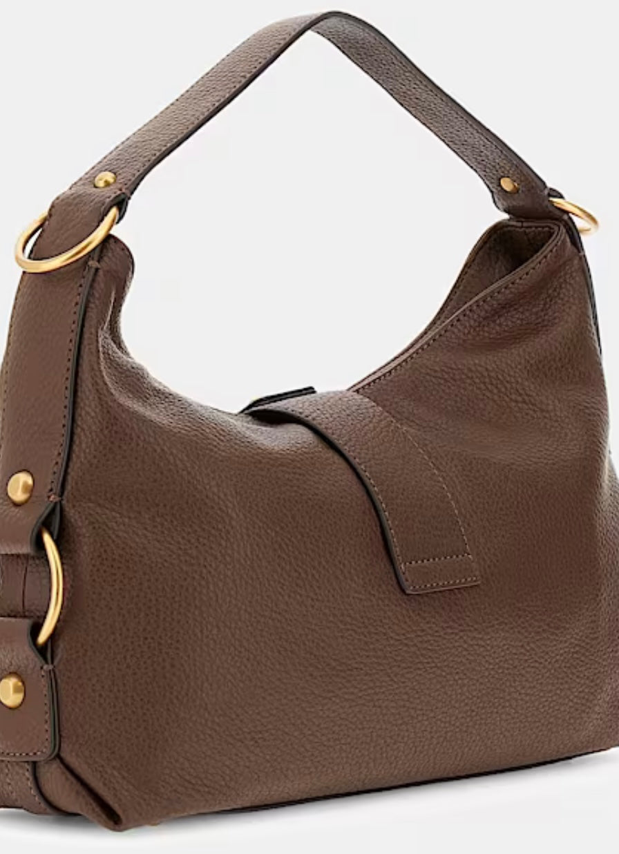 Guess Camden Espresso Shoulder Bag