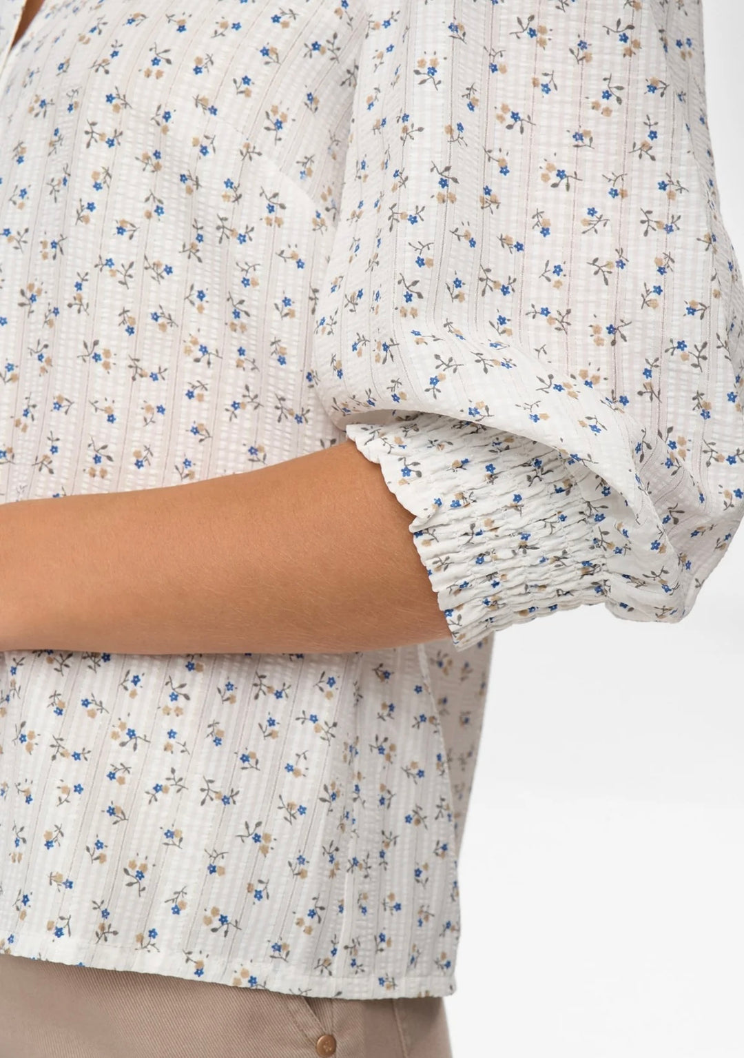 Numph Nufenja Shirt Grey Blue