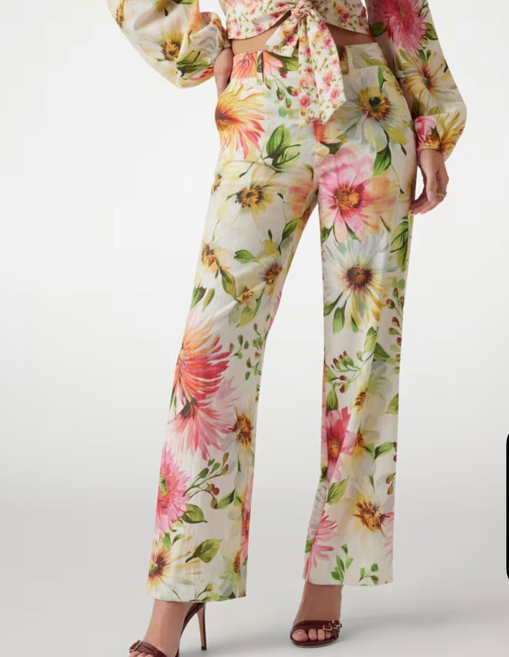 Guess Colette Floral Print Pant