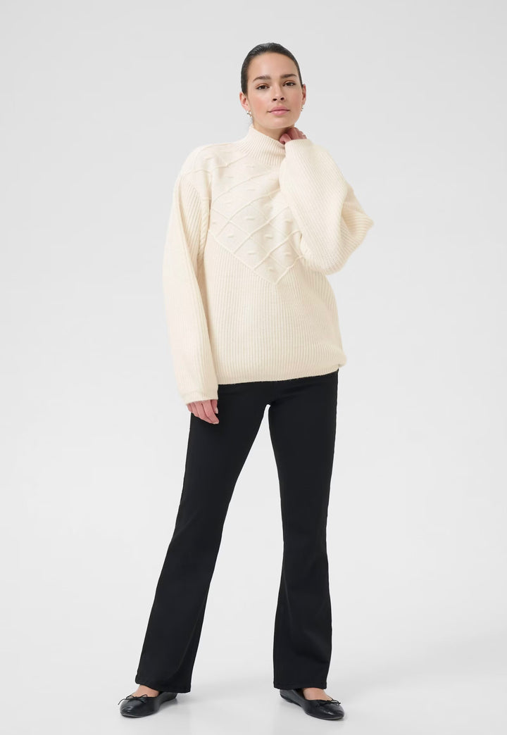 Kaffe KAmaddie Pullover Chalk