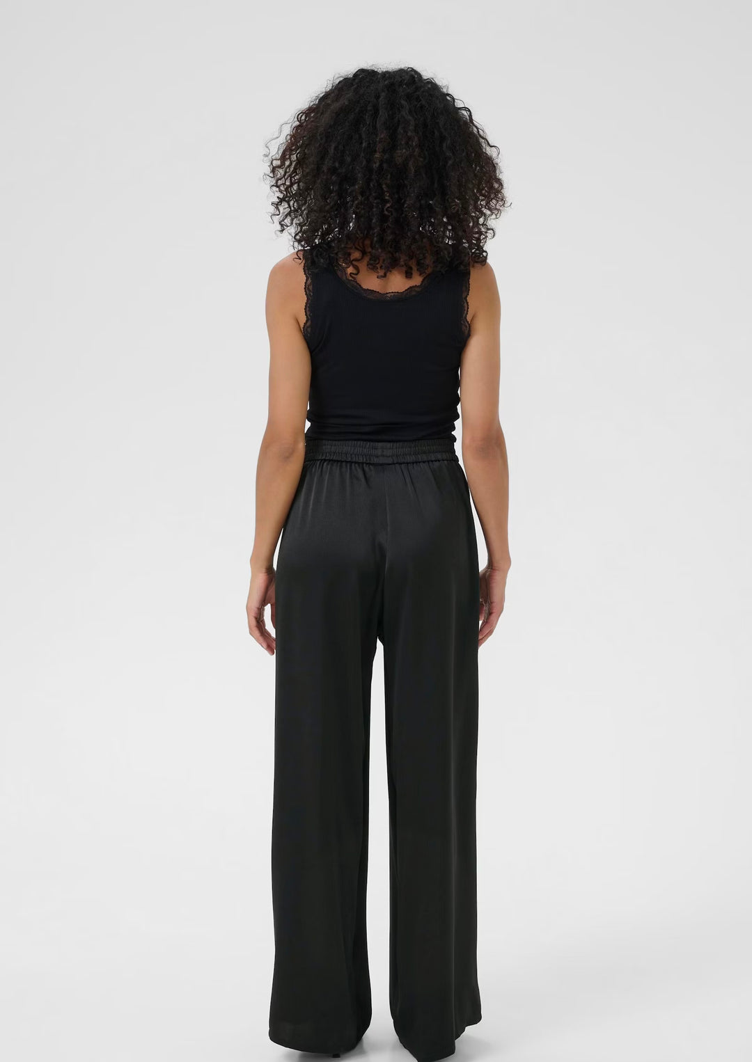 Kaffe KAotte Wide Pants Black Deep