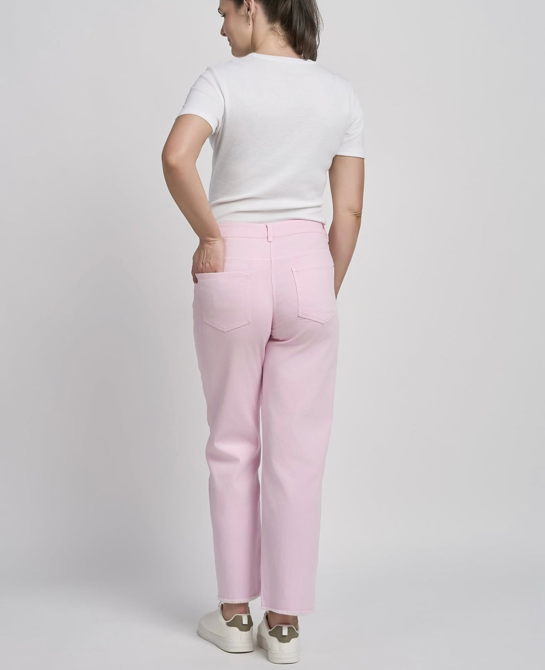 Pinns Soft Stretch Cotton Ankle Grazer |736CT Blush