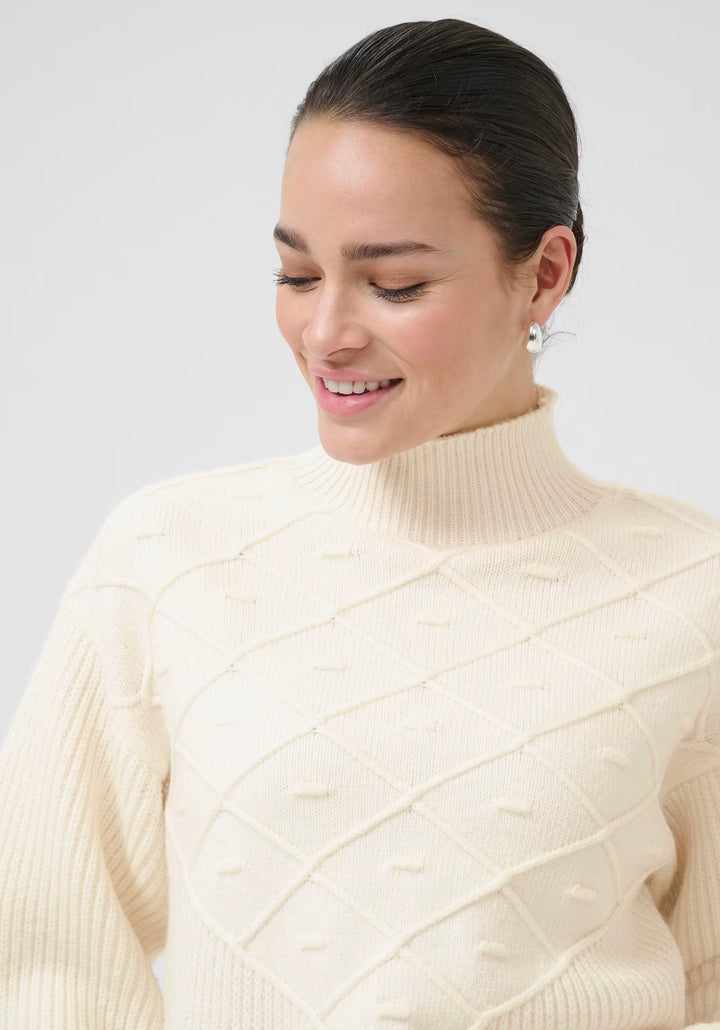 Kaffe KAmaddie Pullover Chalk