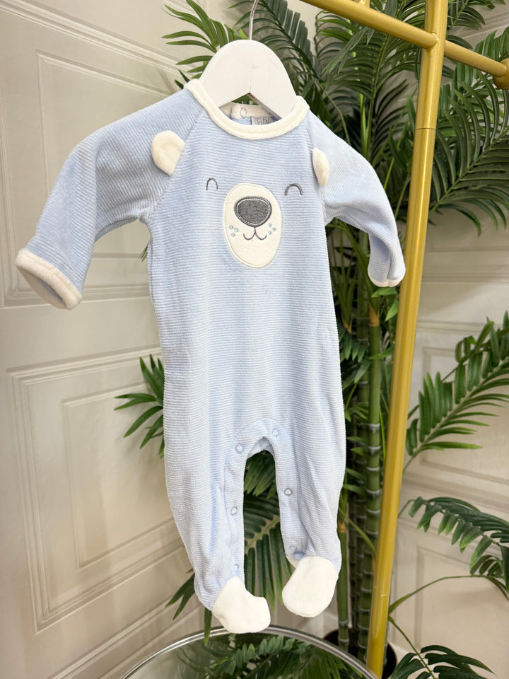 Yatsi Blue Baby Grow Bear 2500301