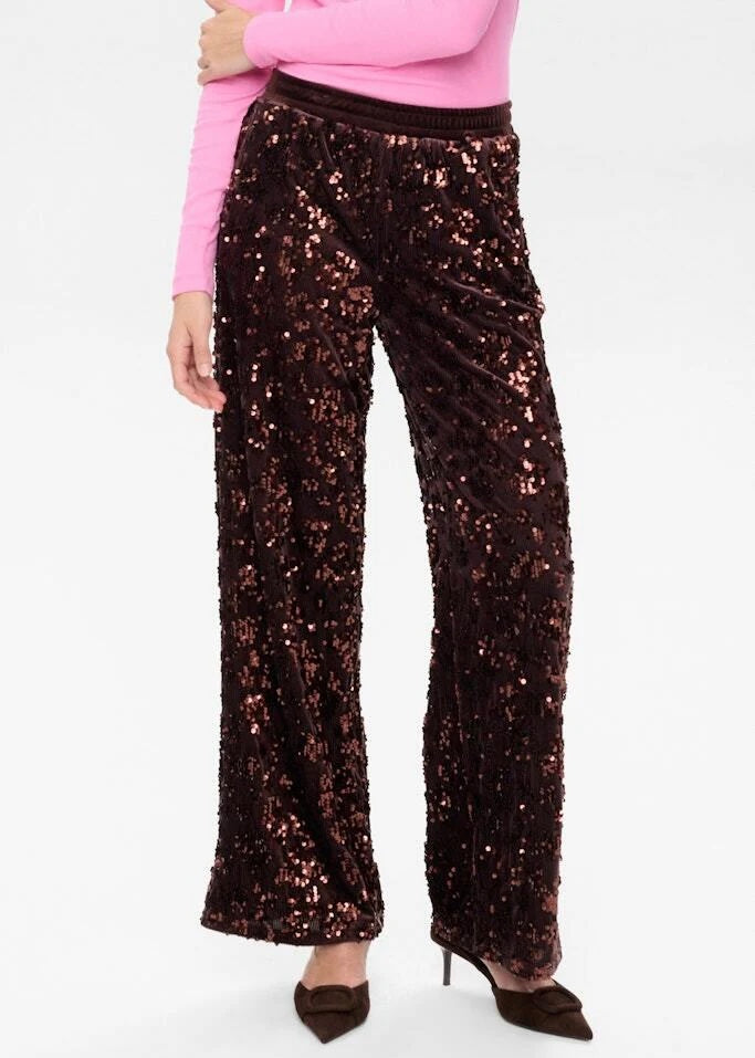 Numph Nukimsi Pants Black Coffee