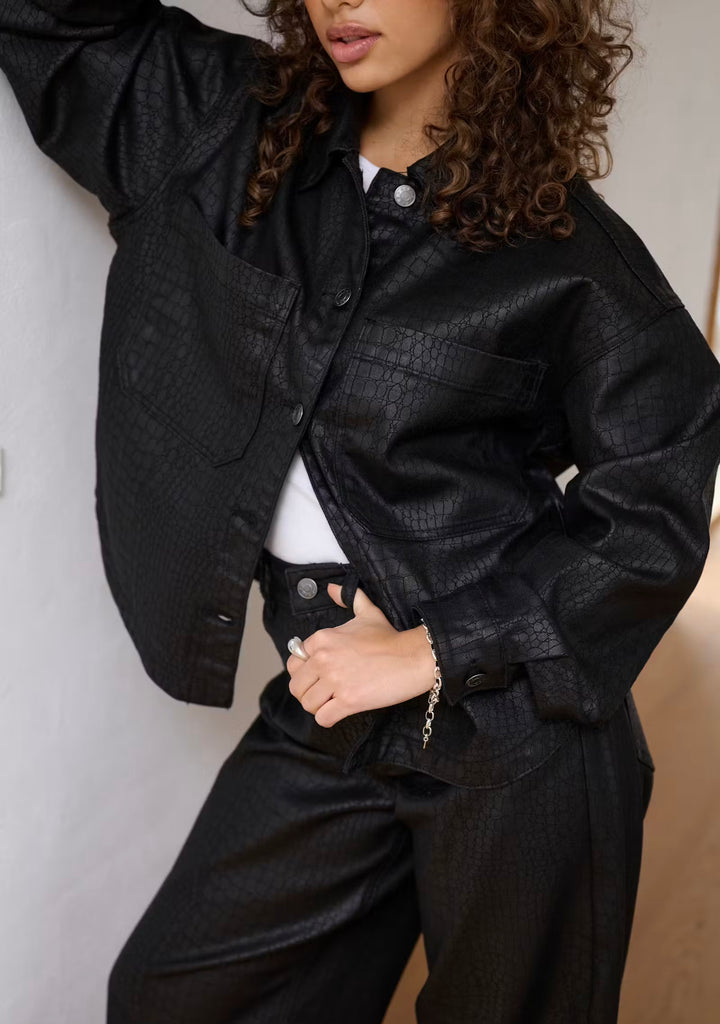 Kaffe KAcoco Shirt Jacket Black Deep