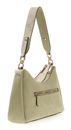 Guess Anise Sage Logo Zip Shoulder Bag