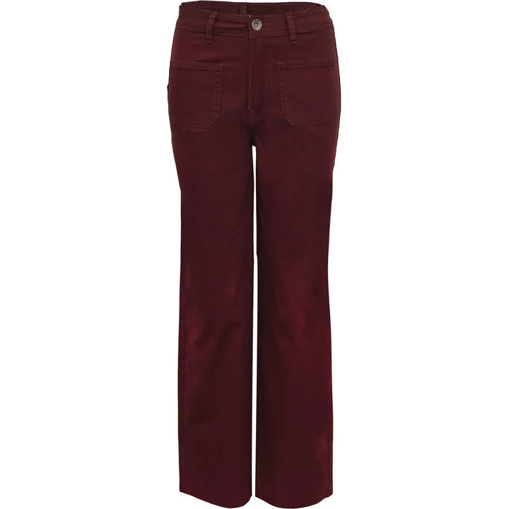 Costa Mani Hepburn Wine Pants