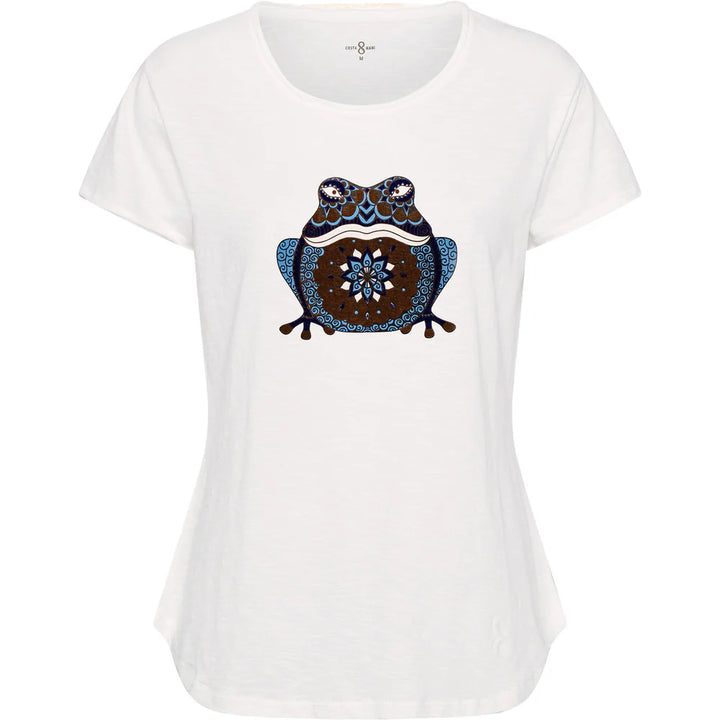 Costa Mani Frog Tee White/Blue Mix