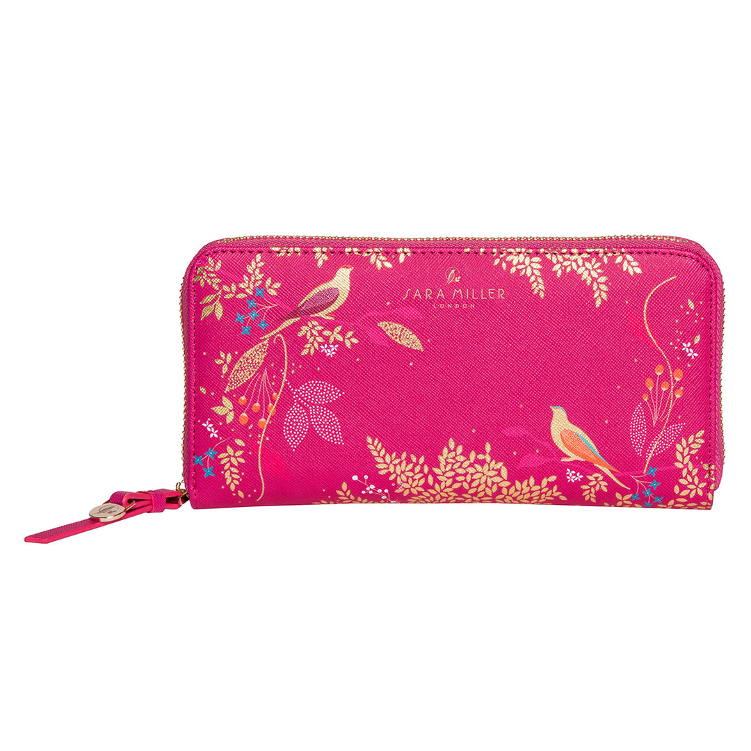 Sara Miller Zip Purse: Chelsea Pink / Large