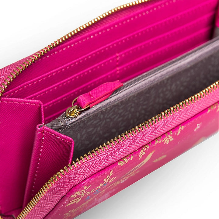 Sara Miller Zip Purse: Chelsea Pink / Large