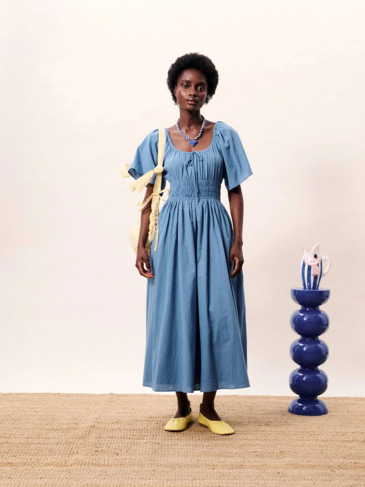 Frnch Yemanja Blue Dress