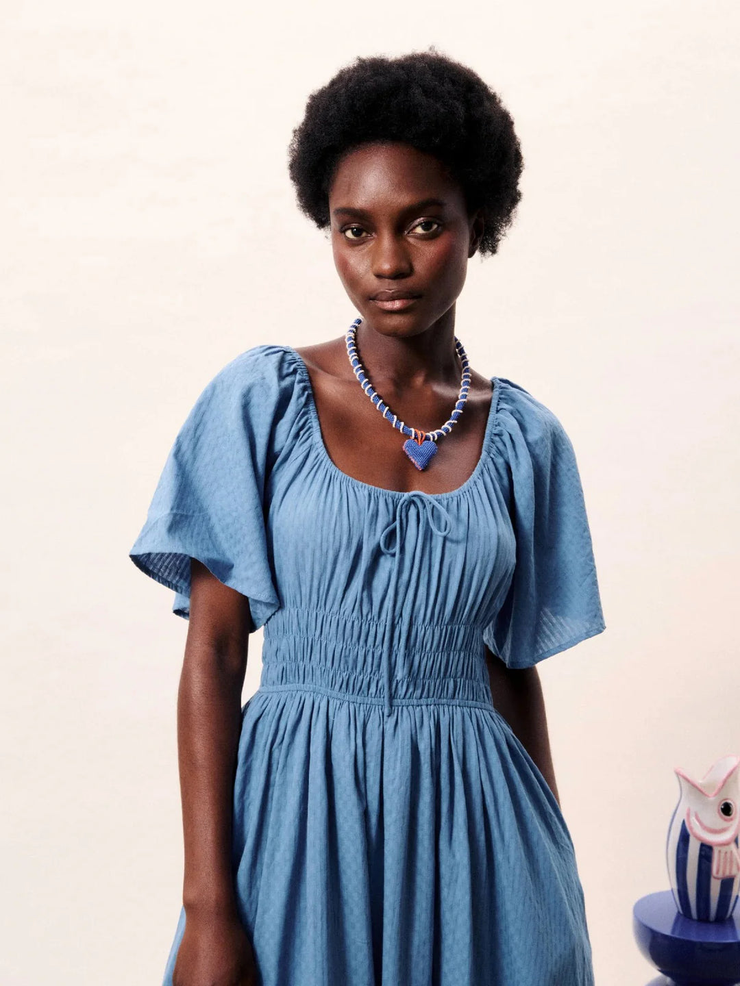 Frnch Yemanja Blue Dress