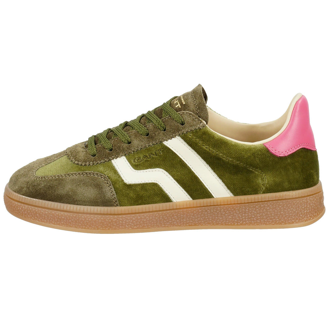 Gant Cuzima Suede/Velvet Dark Olive/Rapture Rose Sneaker G729