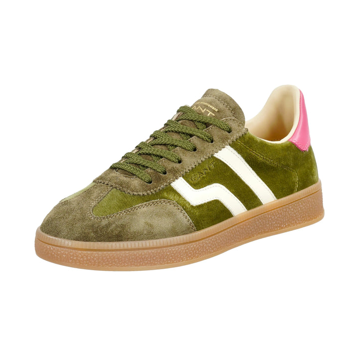 Gant Cuzima Suede/Velvet Dark Olive/Rapture Rose Sneaker G729