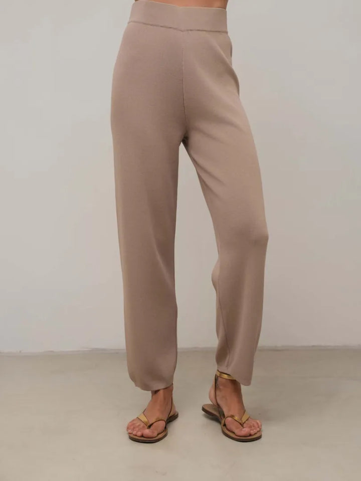 Scorzzo Double Knit Pant Sand