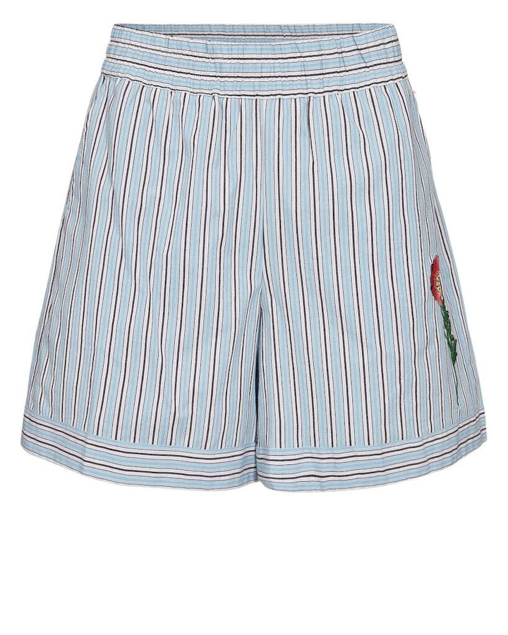 Numph Nuflorinda Shorts Airy Blue