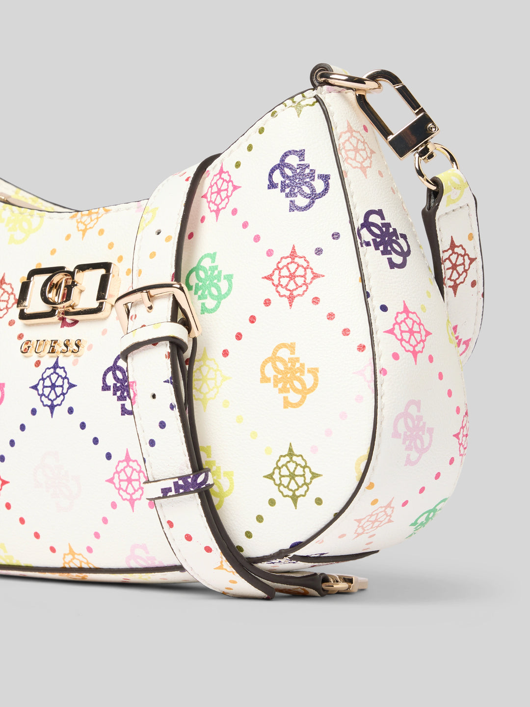 Guess Emelie Multi Logo Shoulder Bag