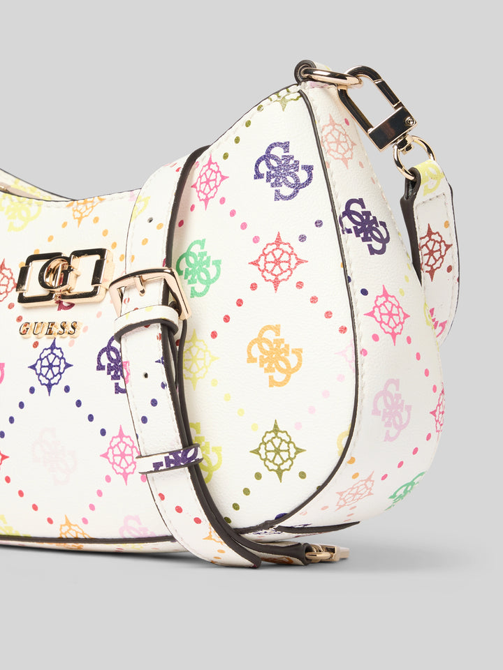 Guess Emelie Multi Logo Shoulder Bag