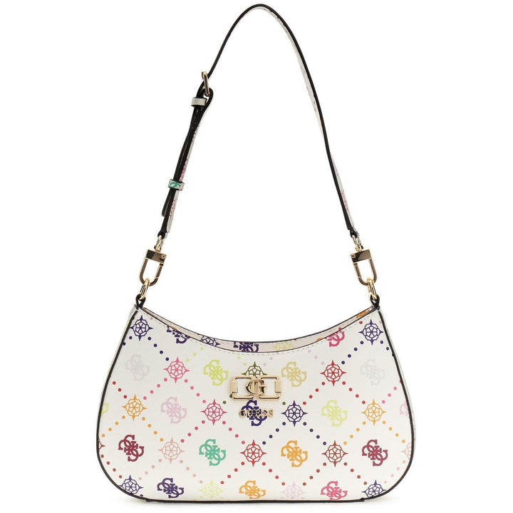 Guess Emelie Multi Logo Shoulder Bag