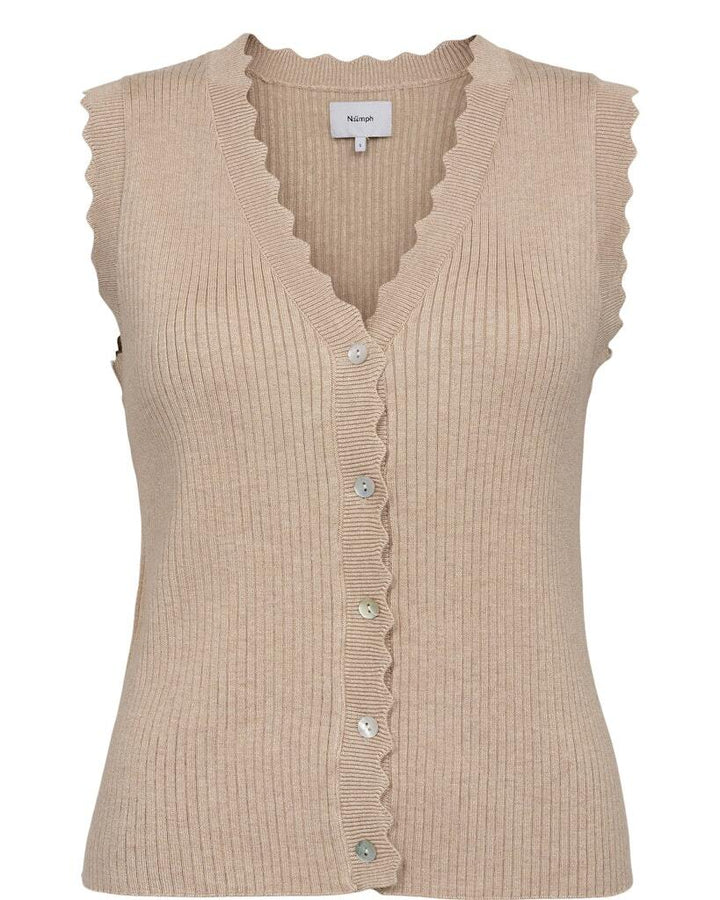 Numph Nudeidra Irish Cream Vest