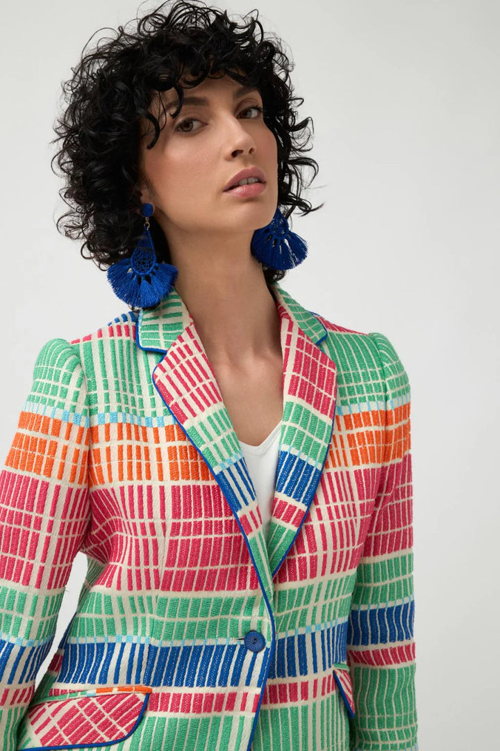 Bariloche Jarales Multi Blue Blazer