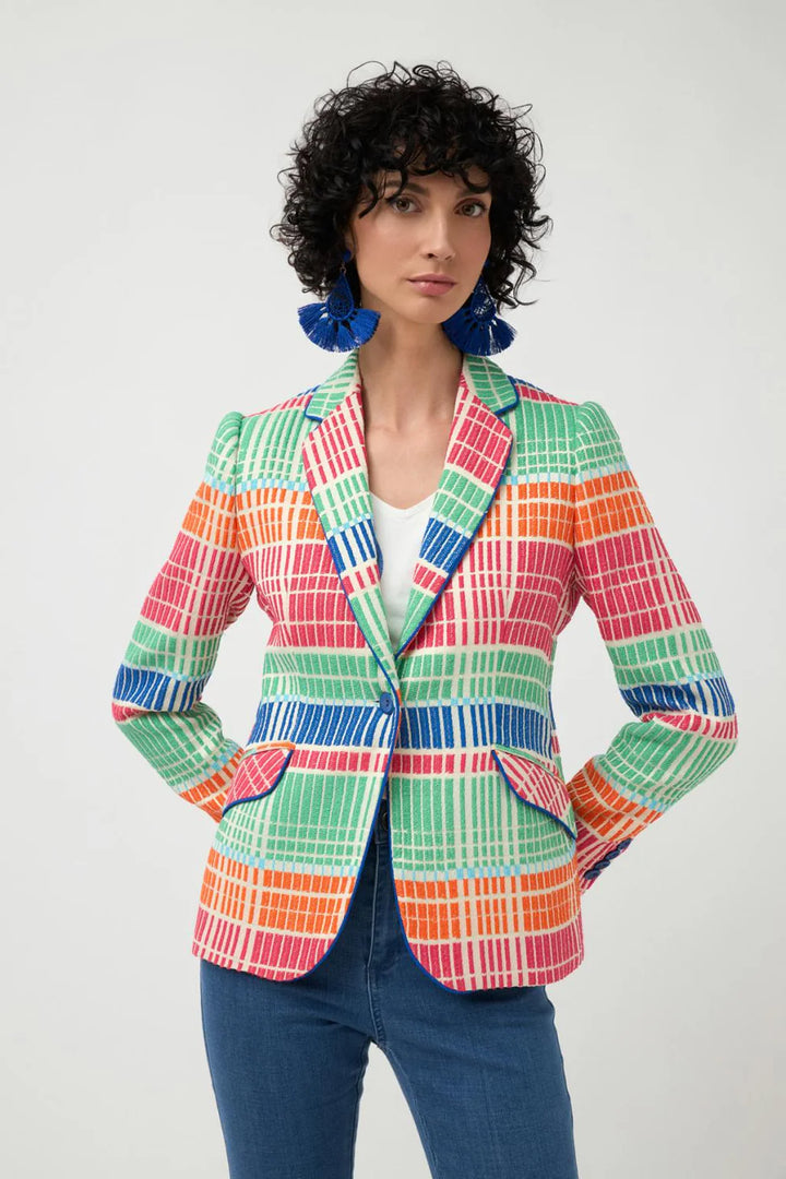 Bariloche Jarales Multi Blue Blazer