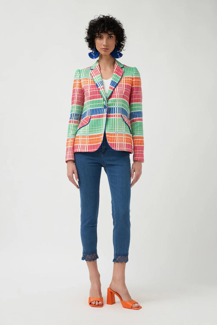 Bariloche Jarales Multi Blue Blazer