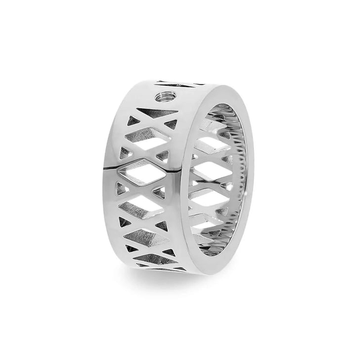 Qudo Basic Rogeno Interchangeable Ring Silver